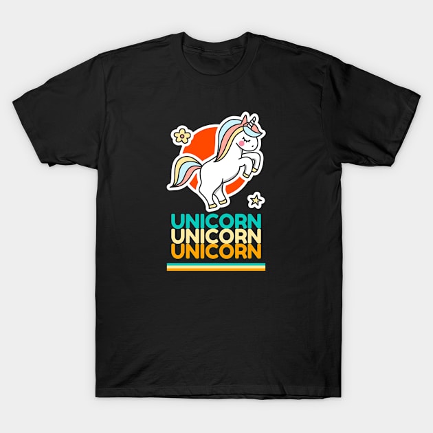 Unicorn lover gift T-Shirt by Fahrenheit123